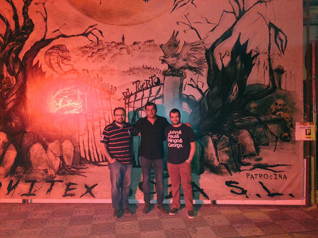 Viviendo la experiencia de <a href="/nocheterror/">La Noche del Terror</a> en #SanNicolásdelPuerto Con el apoyo del <a href="/IAJuventud/">Instituto Andaluz de la Juventud</a> <a href="/prodetur/">Prodetur DipuSevilla</a> @andalucianet