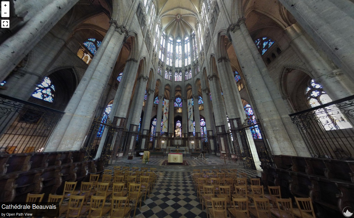 OpenPathView's tweet photo. Assemblage en cours, hâte de pouvoir publier tout ça :) #Beauvais #Cathedrale cc @BeauvaisTourism #rmll2015 http://t.co/ut9LFXM1RV
