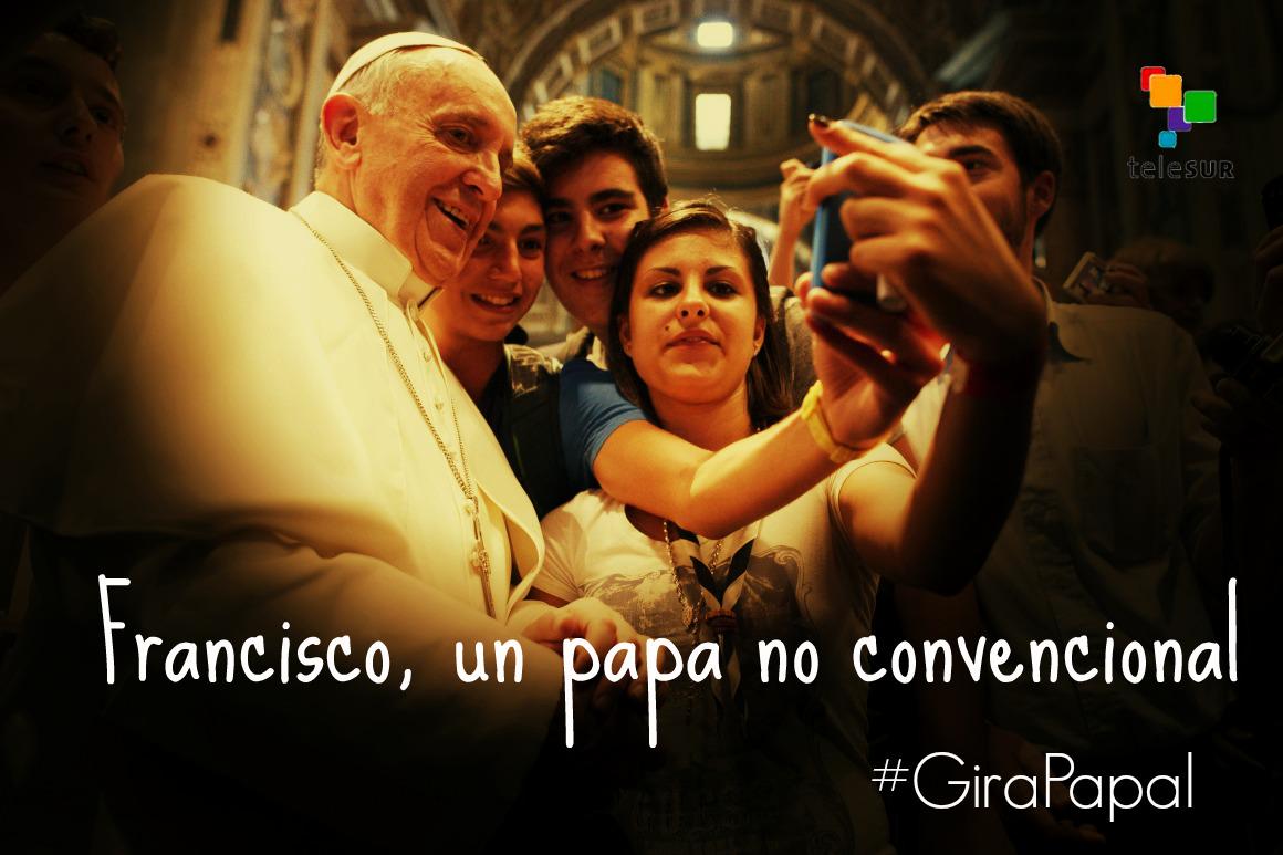 #EnProfundidad | Francisco, el papa que rompe los paradigmas de la iglesia tlsur.net/1H8ocDj #GiraPapal