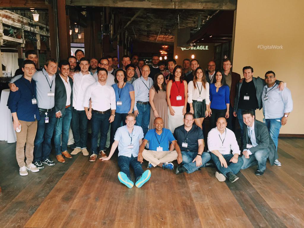 marikowolf's tweet image. Demo day two! @MSFTVentures #digitalwork