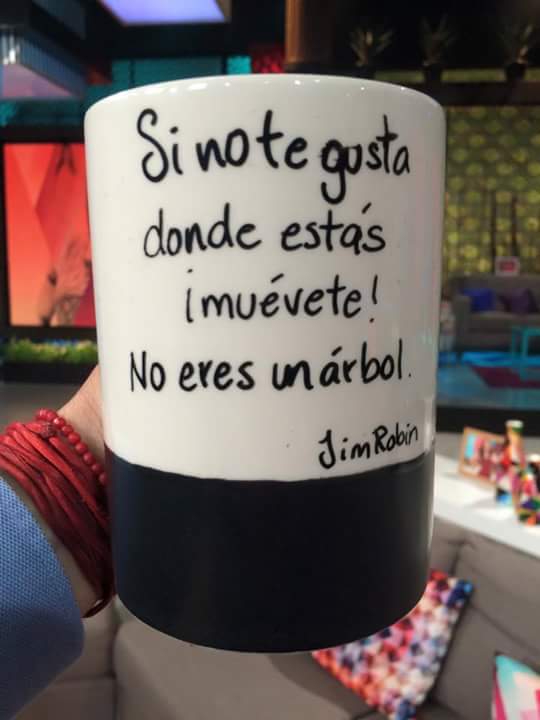 LDIDIANAP's tweet image. "Si no te gusta donde estas, ¡Muevete! No eres un árbol. J. R.