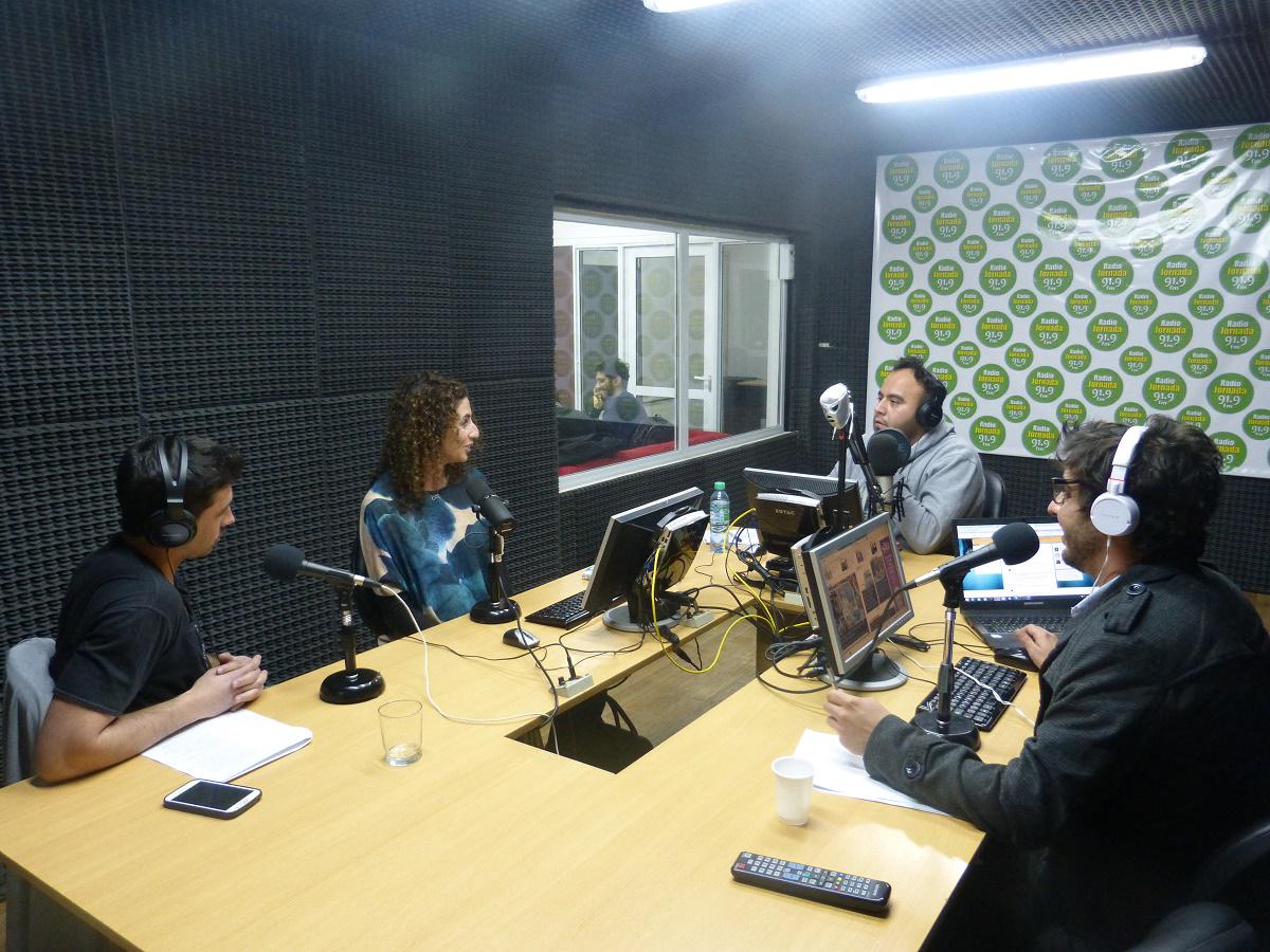 No te pierdas ahora en <a href="/TDeValientes/">Tierra de Valientes</a> la entrevista a la primera dama <a href="/SanchezCelina/">Celina Sanchez</a>. Sintonizá la 91.9 @RadioJornada