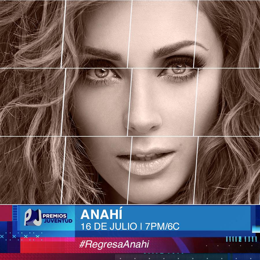 AGWMex's tweet photo. Anahi regresa este 16 de Julio a @PremiosJuventud #SheIsBack #RegresaAnahi http://t.co/YhcoIVlMHr