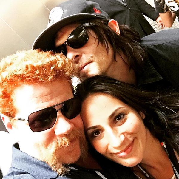 Hanny_Nanny's tweet image. I love these guys ... Michael Cudlitz @Cudlitz and Norman Reedus @wwwbigbaldhead

#TheWalkingDeadSDCC #SDCC2015 #TWD