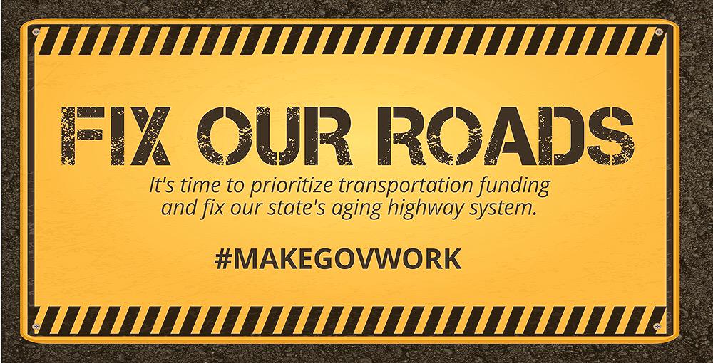 FrankBigelowCA's tweet photo. It's time to Fix Our Roads and #makeGovwork. #DitchTheTrain #fixourroads http://t.co/tEKoVU9p8c