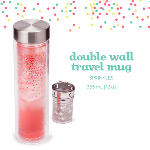 DAVIDsTEA's tweet photo. Steep up a smile with this colourful glass travel mug! http://t.co/q72IMdYXq0 http://t.co/6hjcKck7EJ