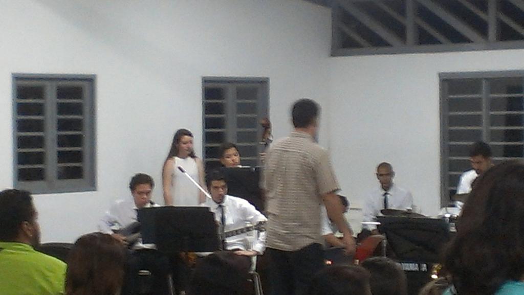 La Big Band sonando en La Arboleda <a href="/bbjsanantonio/">Big Band San Antonio</a> <a href="/elsistema/">El Sistema</a> <a href="/NclSanantonio/">Nucleo San Antonio</a>