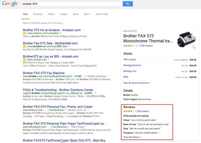 .<a href="/Google/">Google</a> continues to iterate how reviews &amp; ratings are shown in ads &amp; organic listings: selnd.com/1GcCdhA