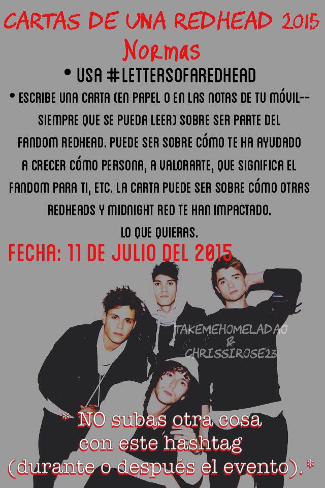riorsonaddict's tweet photo. Gracias a @MNRSpain para traducir esto! 😁 Las normas para #lettersofaredhead mañana! http://t.co/OJHAWJlydh