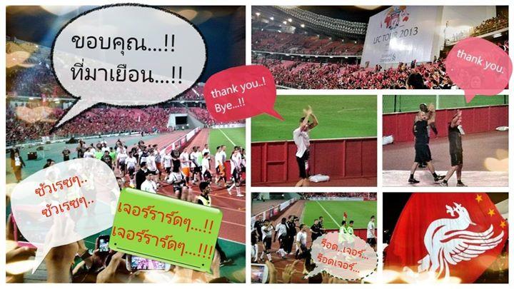 red_u7's tweet photo. #MyFirstLFCGame http://t.co/H6hn4qIoAN