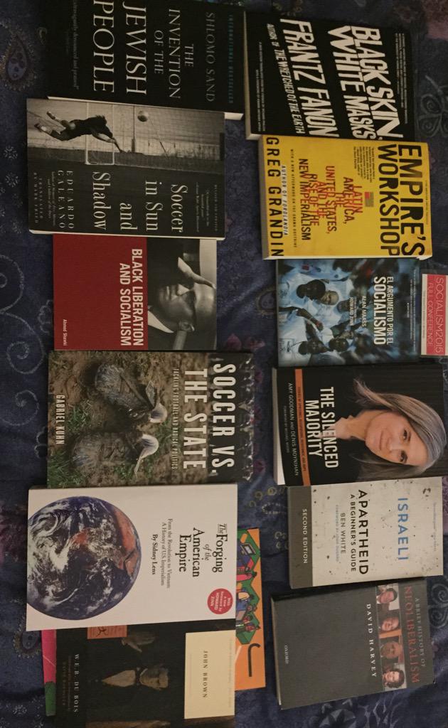 JohnPabloNY's tweet image. Just some books I picked up at #socialism2015. My summer is all set!
@haymarketbooks @socialismconf