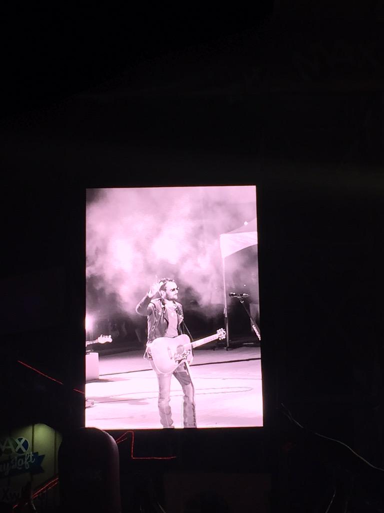 PeaceKyle's tweet photo. No denying @ericchurch 's smile will melt anyone's heart. #evenmine @CavendishFest #CBMF2015 http://t.co/Jkx98mcnef