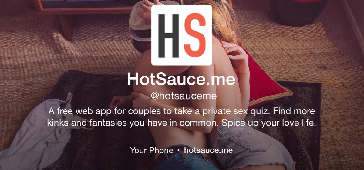 nel37son's tweet photo. Hello Twitter friends, @hotsauceme is awesome. So much fun for couples. Check them out, damn good time 😂😂 http://t.co/3dyNXcjyhu