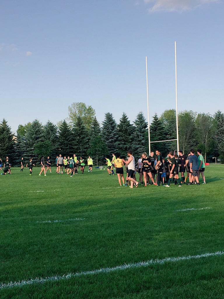 tweetpmo's tweet image. .@timmurdy, @jbaajeff would be proud of young @MarkhamIrishRC members learning the game &amp;amp; having fun. #SmallAreaGames