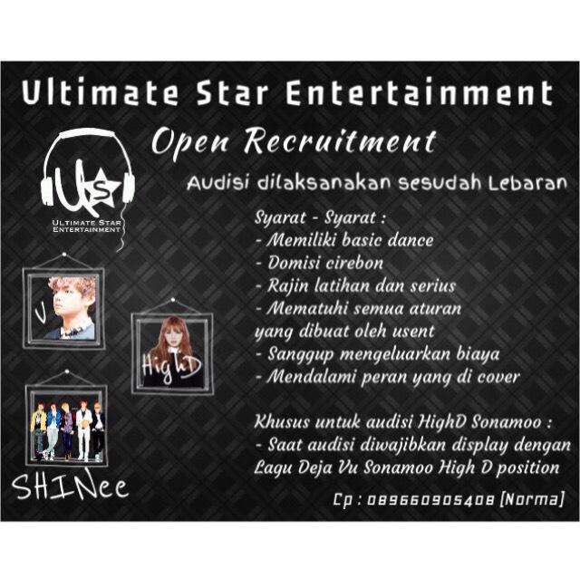 @LoveVelvet_DC [HELP RT] USent open rect: - V[BTS] -
Highd[Sonamoo] - Key,minho,jonghyun[Shinee]CP:
<a href="/officialusent/">Ultimate Star Ent</a>