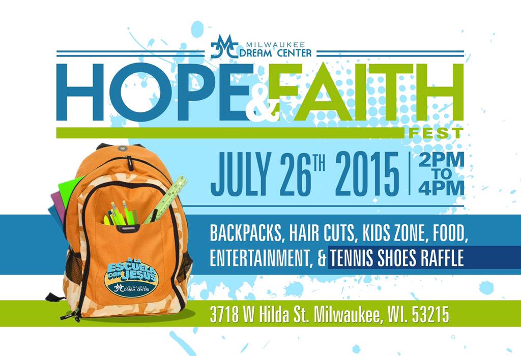 MDreamCenter's tweet image. Are you ready  to blessed our City of Milwaukee? You can be part of it! Check our website: milwaukeedreamcenter.com