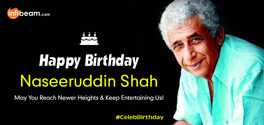 Happy Birthday to this \amazing actor of Bollywood\ Mr. Naseeruddin Shah!! 