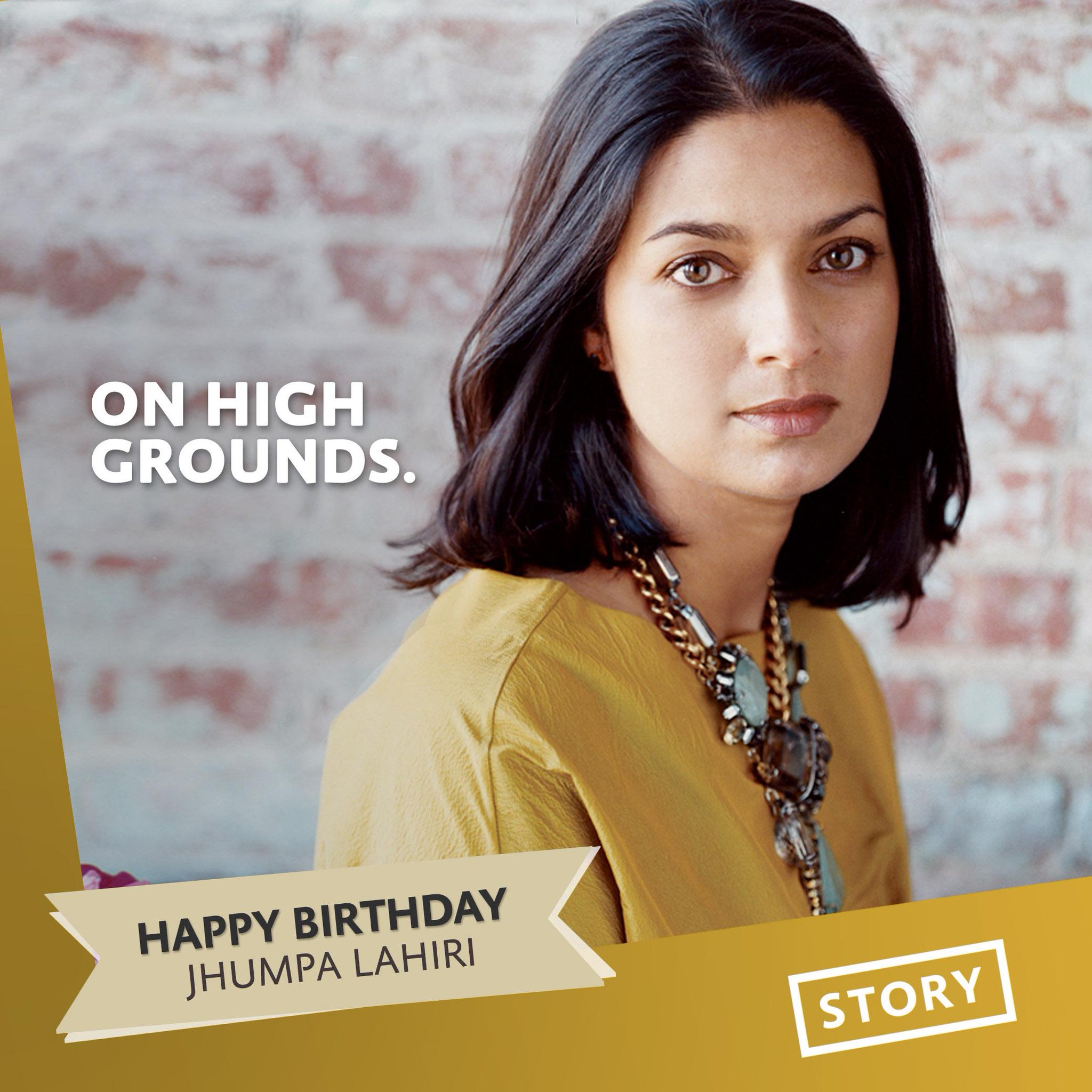 Wishing \Namesake\ Author Jhumpa Lahiri a very happy birthday!   