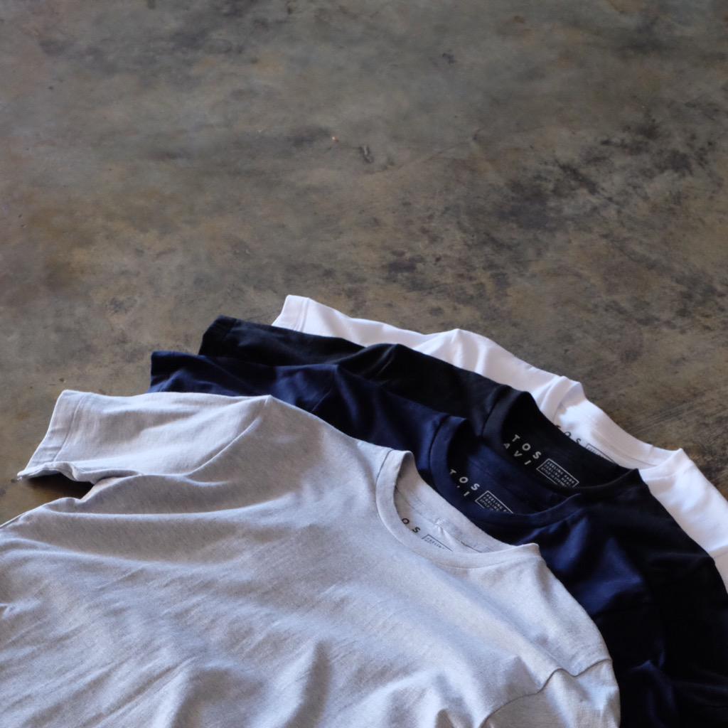 Back to basic.

Inthisframe:
Basic tee by <a href="/tosavica/">TOSAVICA</a> available in 4 colours, IDR. 149.000
#OreStore