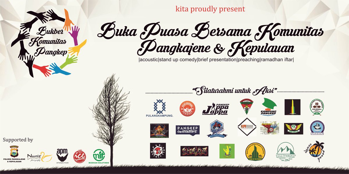 #BukberKomunitasPangkep cc <a href="/kampungpangkep/">kampung pangkep</a> <a href="/dayatonya/">Mohammad Hidayat</a> <a href="/VisitPangkep/">Pangkajene & Islands</a> <a href="/TamanPerak_TP/">Taman Perak Pangkep</a> <a href="/PangkepIn/">Pangkep Initiative</a> <a href="/PangkepJappa2/">Pangkep Jappa Jappa</a>