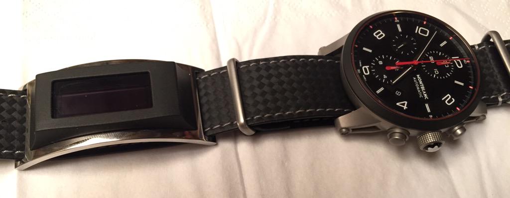 GisbertBrunner's tweet image. The new Montblanc e-strap will soon be on the market. Read more at Gisbert-Brunner.gq.de @montblanc_world