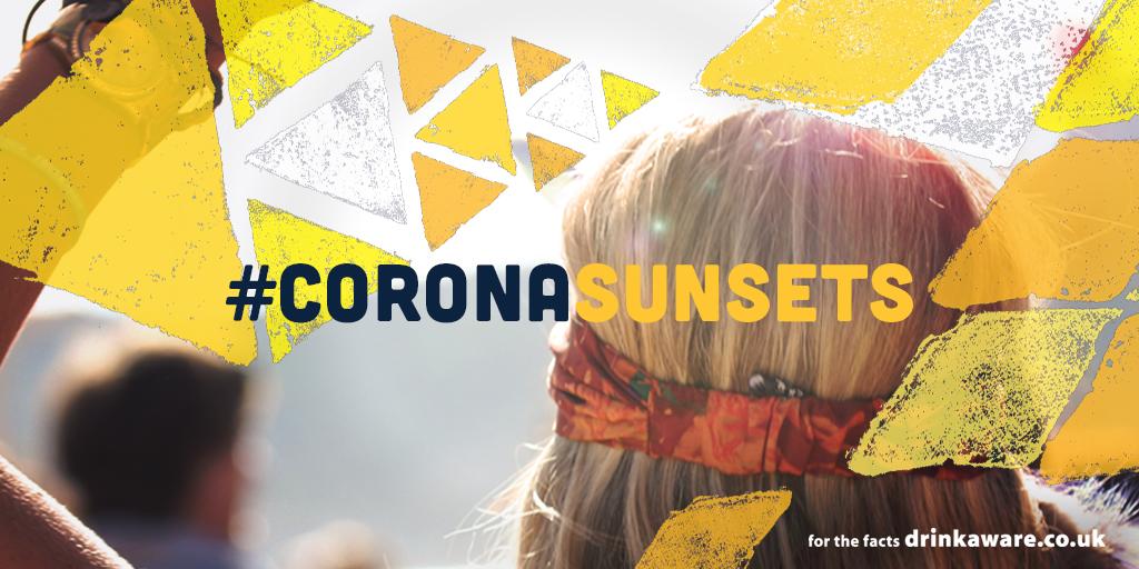 coronauk's tweet image. Soak up every moment of the festival. Follow #CoronaSunSets to keep up with the tribe.