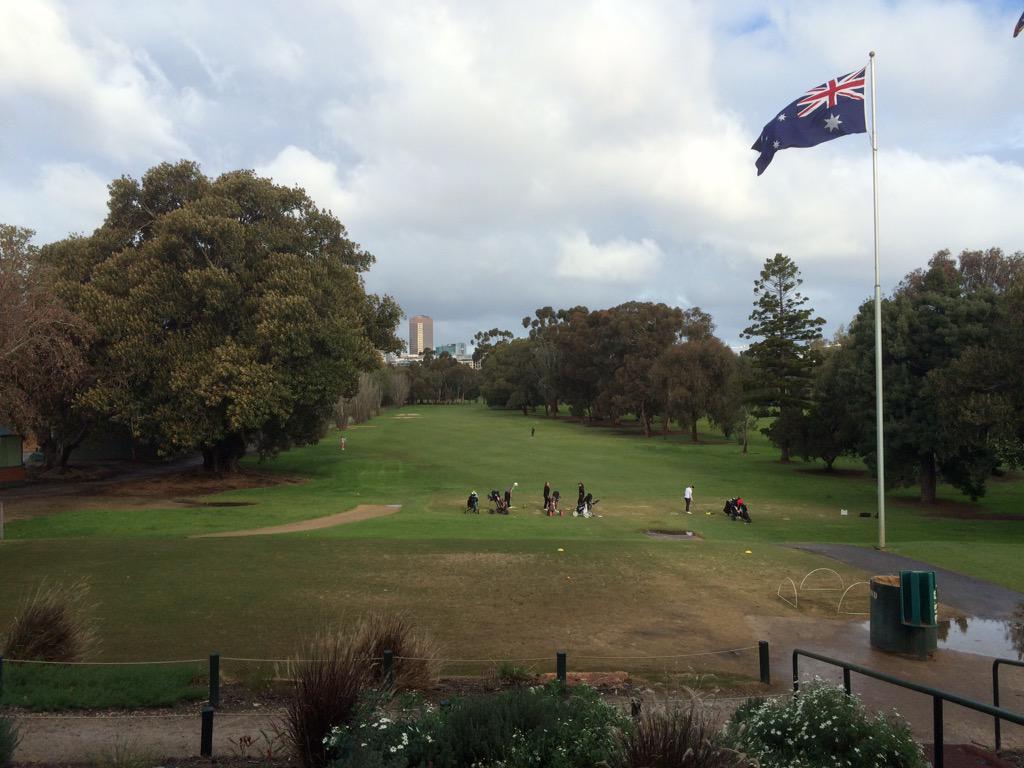 First Golf SA Tier 2 HP training today at North Adelaide Golf Course. @GolfSouthAus <a href="/CityofAdelaide/">CityofAdelaide</a> #HPGolfinthecity