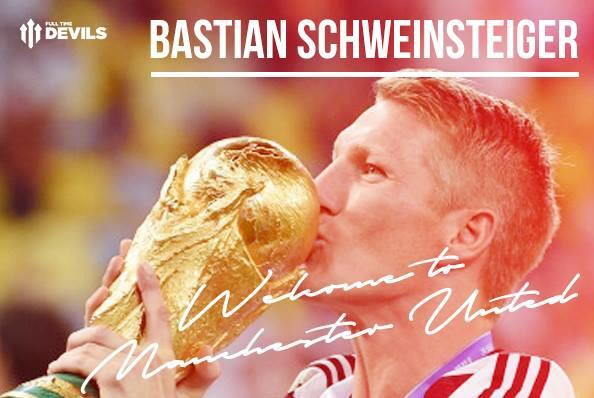 AndrewmaxwellF's tweet photo. Manchester United has agreed a deal to sign Bastian Schweinsteiger. http://t.co/aMSxlvuwg8