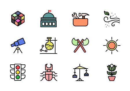 GraphicBurger's tweet image. Here's a large collection of 200 colored #icons created by @RetinaIconCom bit.ly/1JVQOG2