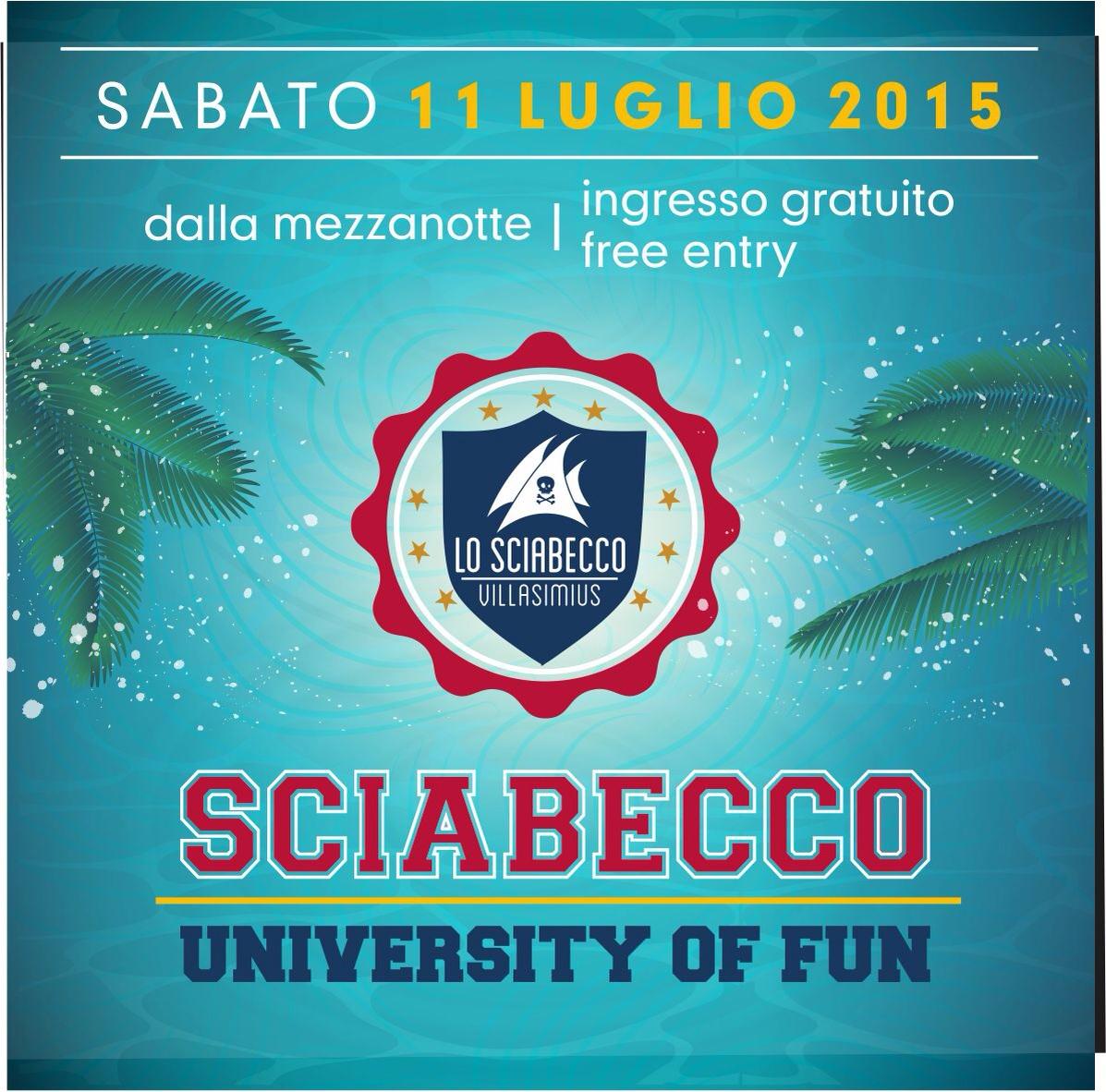 losciabecco's tweet photo. Alza il volume e goditela! Il suono di quest'estate è firmato #Sciabecco!Siete pronti per stasera???#univeristyOfFun http://t.co/xsM1QCjot3