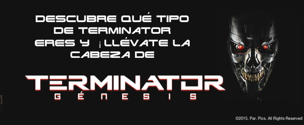Cinesa's tweet image. ¿Te has preguntado qué cíborg se parece más a ti? ¡Participa y lo sabrás! #TerminatorGénesis kcy.me/258u8