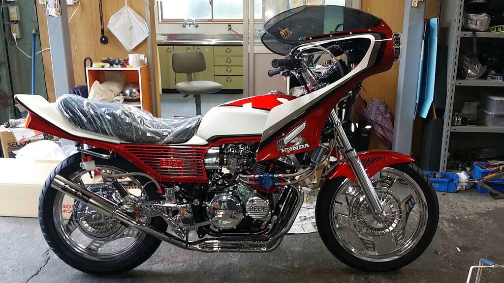 CBX400F ロケットカウル　セット