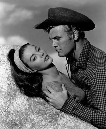 Happy birthday Tab Hunter, 84 today: here with Natalie Wood in The Burning Hills; also Damn Yankees! The Sea Chase 