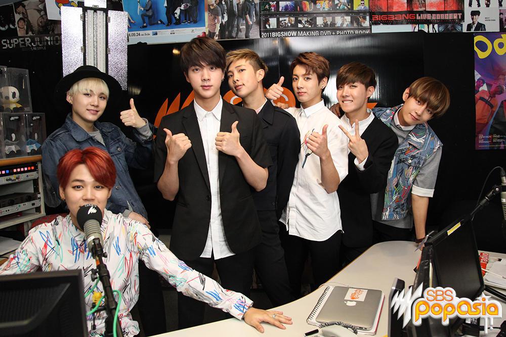 BTS National on Twitter: "[PHOTO] 150711 BTS live at SBS PopAsia HQ