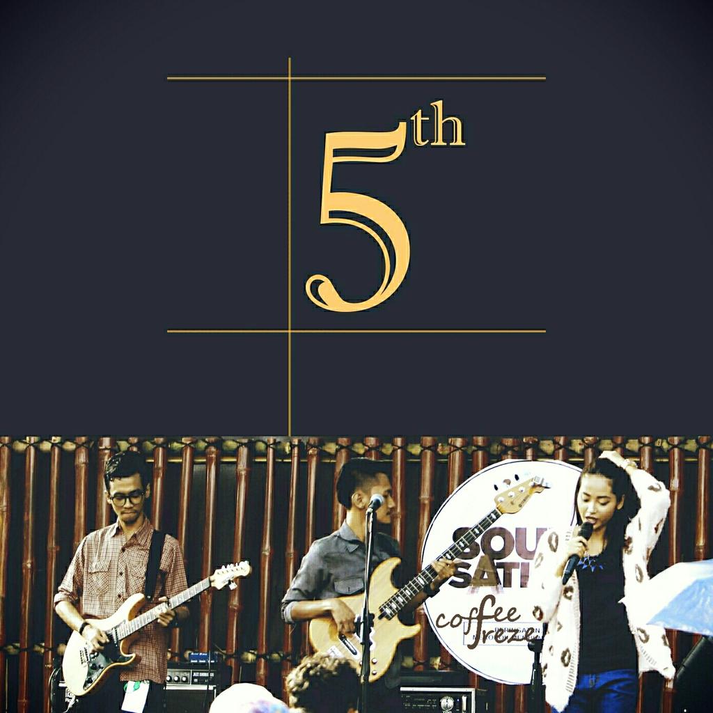 Hari ini kami tepat berumur 5th , terima kasih semua yg sudah mensupport selama ini !!!  soundcloud.com/coffee-freeze-…