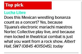 luchafuture's tweet photo. In today's @thetimes just incase you haven't seen enough press of us yet #LuchaLibre #LuchaFuture @NortecCollectiv http://t.co/imJEo3MWYp