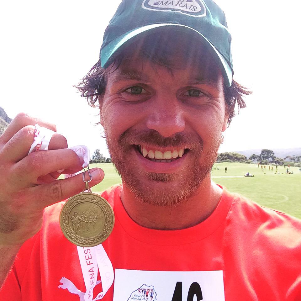 Amazing race on the island of St Helena!! Most beautiful place ever to run!! #hills #houbenehou <a href="/elanameyer/">Elana Van Zyl Meyer</a>