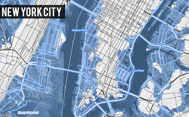 Salon's tweet image. Climate change could render America's Eastern seaboard unrecognizable in a matter of decades slnm.us/4ryBdjQ