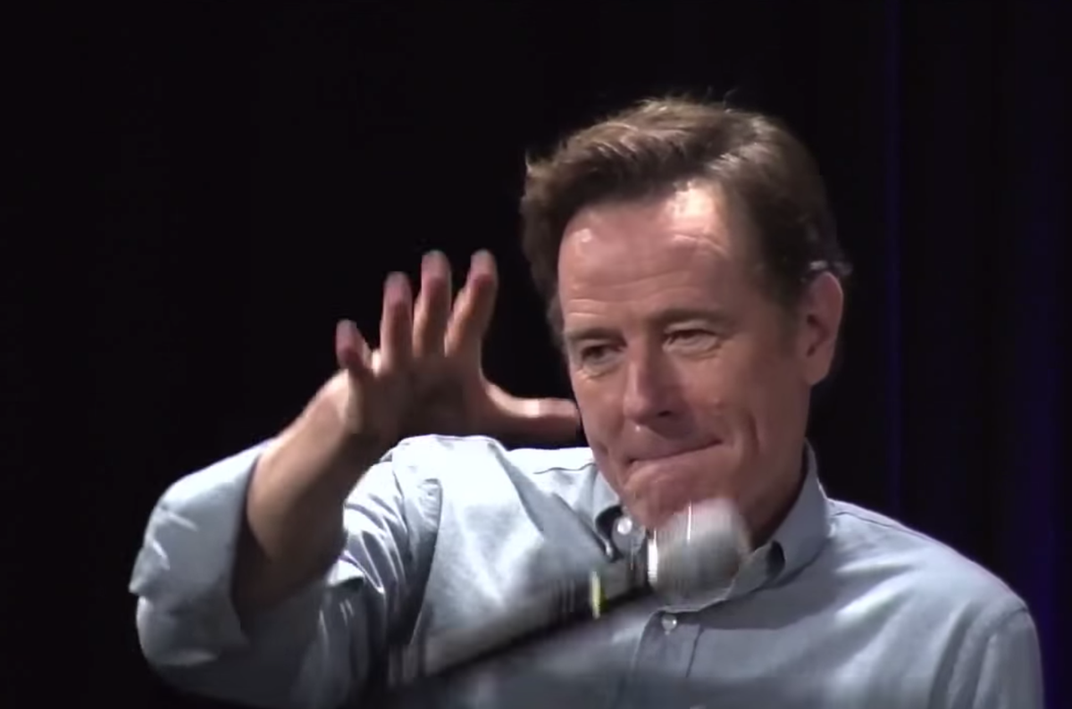 Check hoe Bryan Cranston deze nerveuze tiener gewoon vernietigt ow.ly/PtpNT