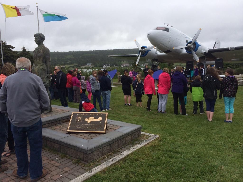PamNParsons's tweet photo. Celebrating 70 yrs incorporated in #HarbourGrace #SwimToTheKyle #SSKyle #ConceptionBayNorth http://t.co/S59oZyKvBf