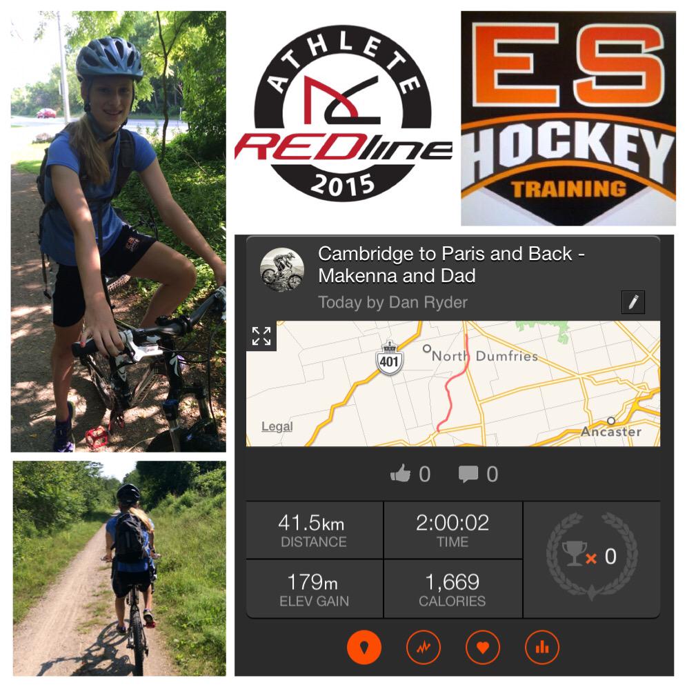 RedLine_Cond's tweet image. RedLine client M.Ryder taking the workout outside. Camb to Paris and back 42km! #RedlineFamily #EnduranceStartsNow