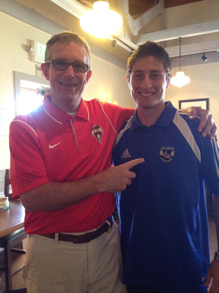 fuegocoach's tweet photo. Islas and Coach Alcorn 2003 Cal North Champs. Cal South went down. http://t.co/Wpm3HjF4va