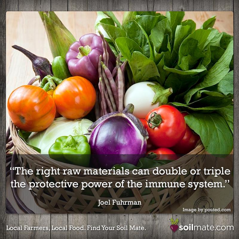 mysoilmate's tweet image. Health through food... #eatlocal #findlocal #farmacy #findyoursoilmate