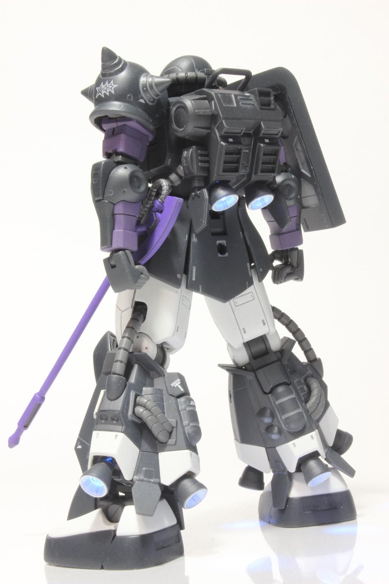 HG オルテガ専用高機動型ザクII THE ORIGIN】完成♪ ＃ガンプラ ＃黒い