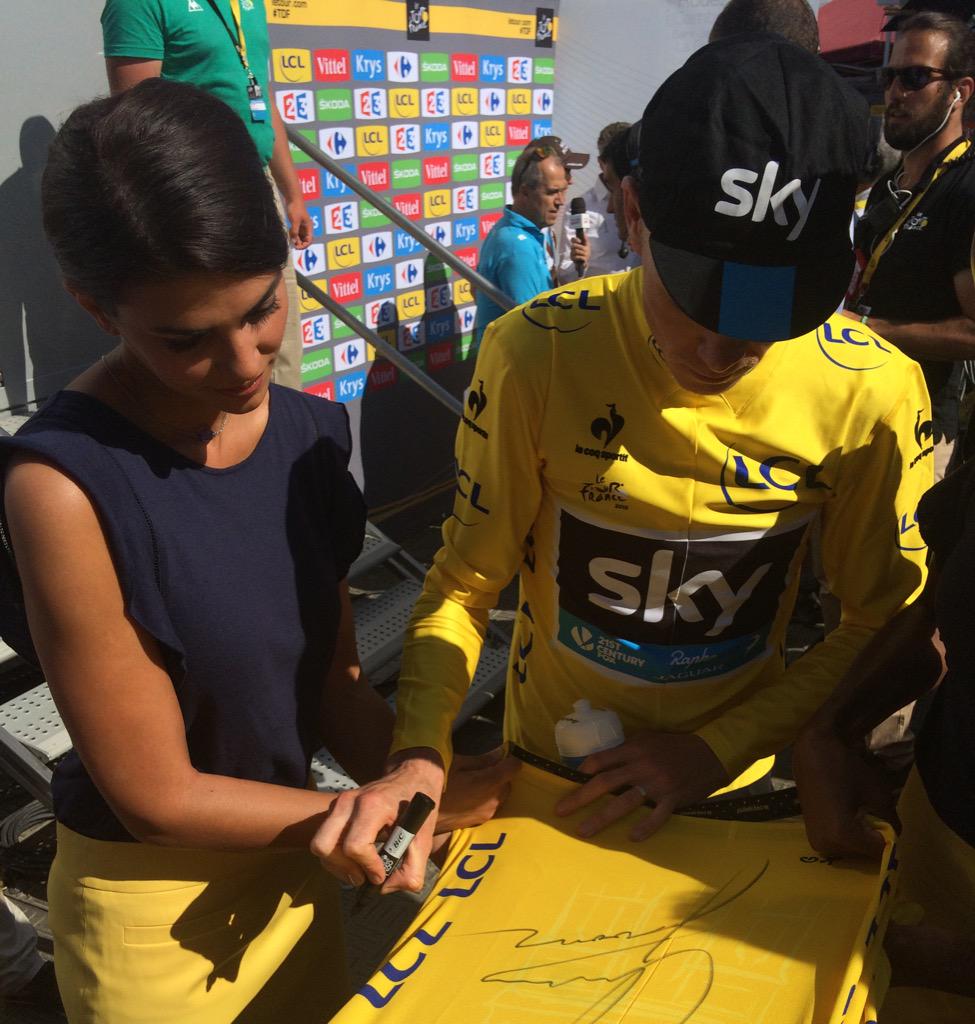 Tour de France™ (@letour) on Twitter photo RT pour gagner ce <a href="/MaillotjauneLCL/">Maillot Jaune LCL</a> dédicacé par / to win this #YellowJersey signed by <a href="/chrisfroome/">Chris Froome</a> <a href="/lecoqsportif/">le coq sportif</a> RT pour gagner ce <a href="/MaillotjauneLCL/">Maillot Jaune LCL</a> dédicacé par / to win this #YellowJersey signed by <a href="/chrisfroome/">Chris Froome</a> <a href="/lecoqsportif/">le coq sportif</a>