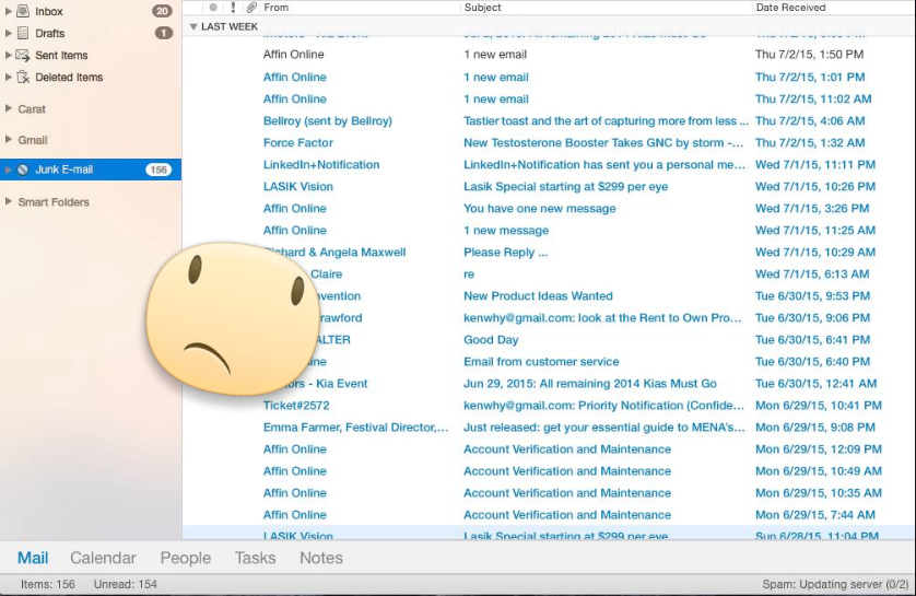 kenwhy's tweet photo. I get many junk mails from Affin recently. Scammers rides on better trending &amp; insights than some brands I know LOL! http://t.co/pwqVrb2EJ1
