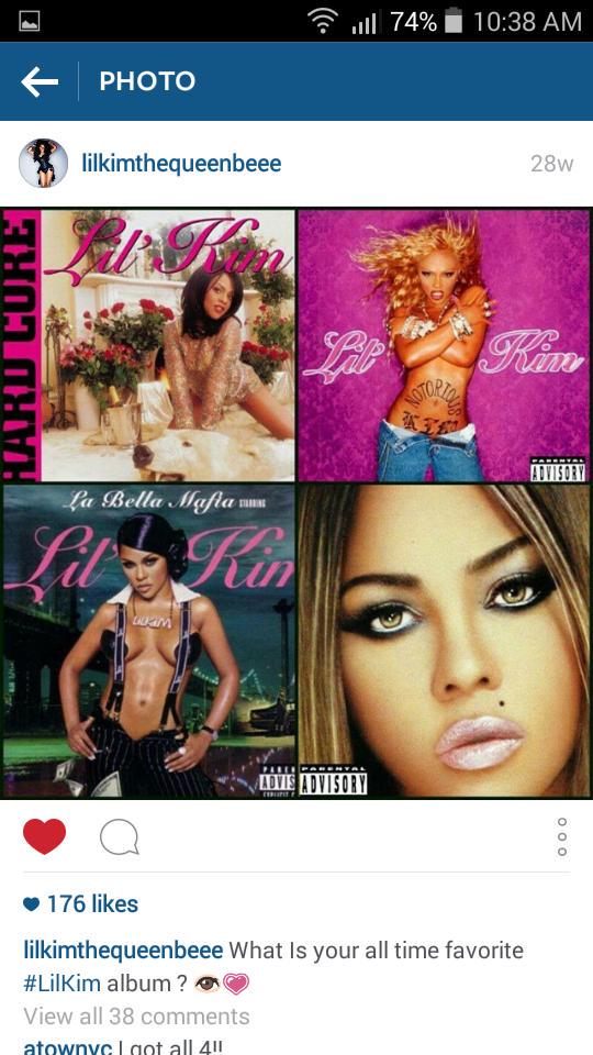 Happy birthday beautiful Lil kim !!!!!im your biggest fan ever!!!! ! 