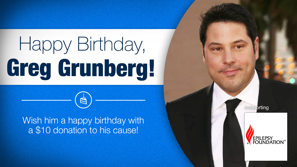 Happy Birthday Wish him a happy birthday with a $10 donation to 