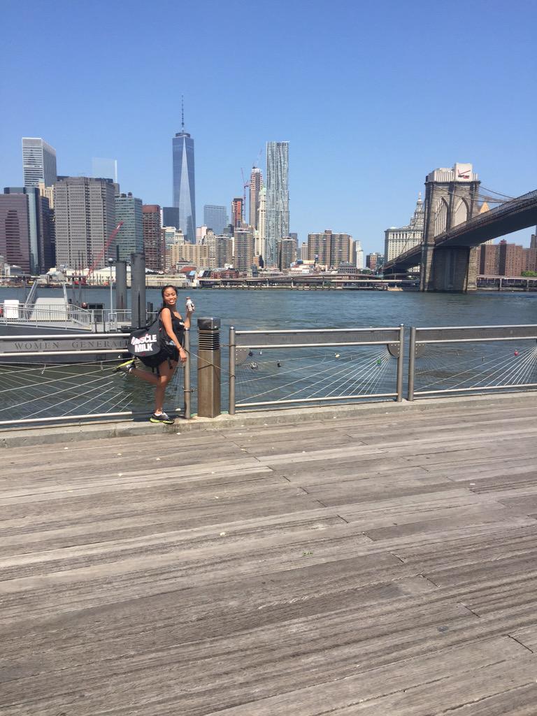 MuscleMilkNY's tweet photo. Hello Brooklyn! Find us in BK after your workout. Recovery on deck. http://t.co/XfJzaprjZt