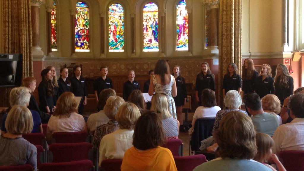Great concert by the <a href="/minuendos/">The Minuendos</a> 
A very talented group of 11-18 year olds
#choir #charity funds raised for RNHRD
